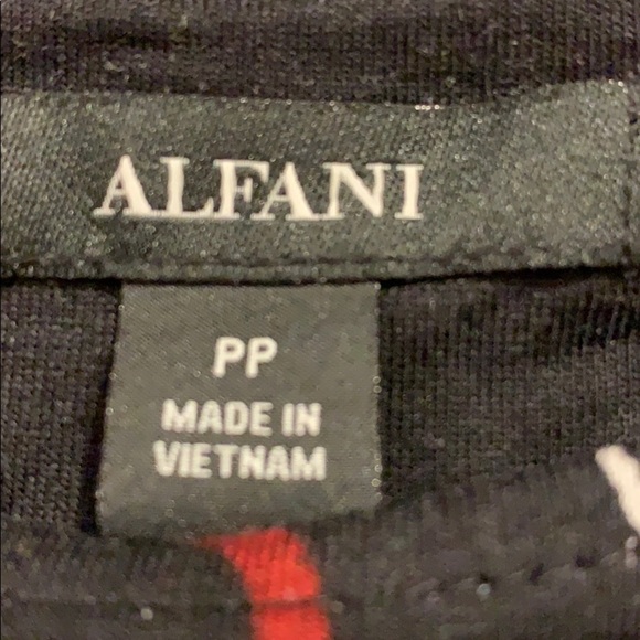 Nwt Alfani Floral Printed Short Sleeve T-Shirt - Picture 4 of 5